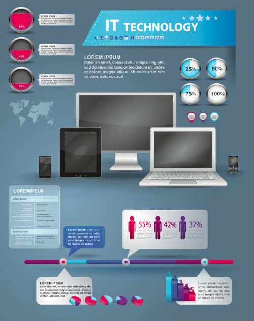 vector-elements-set-of-it-technology-infographics - 열정 야매자료실