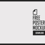 free poster mockup